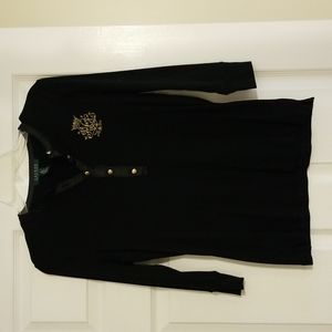 Black ladies lightweight sweater